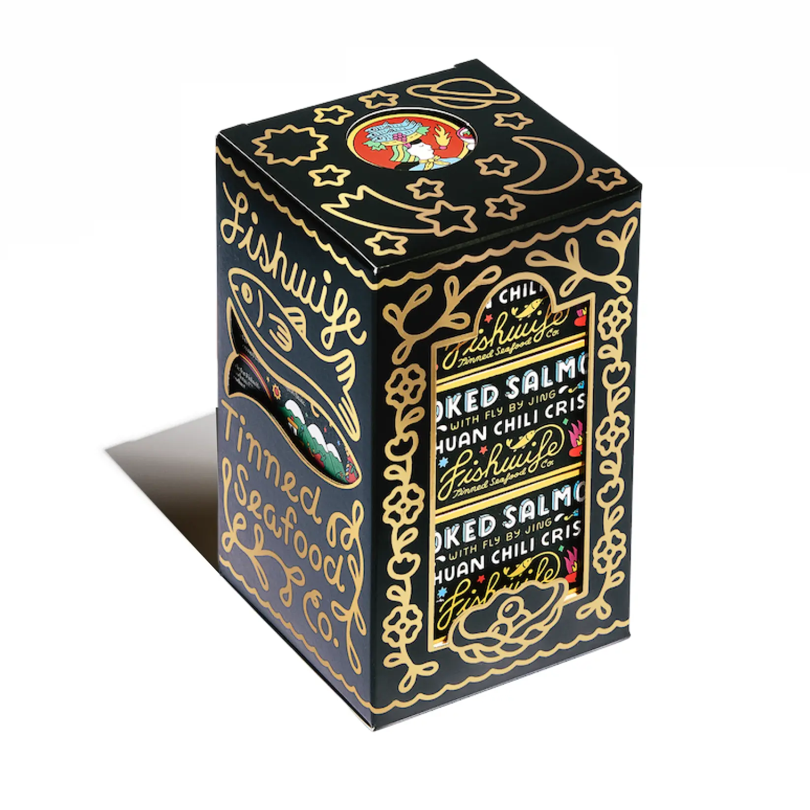 Smoked Salmon with Fly By Jing Chili Crisp (3-Pack) Smoked Salmon with Fly By Jing Chili Crisp (3-Pack)