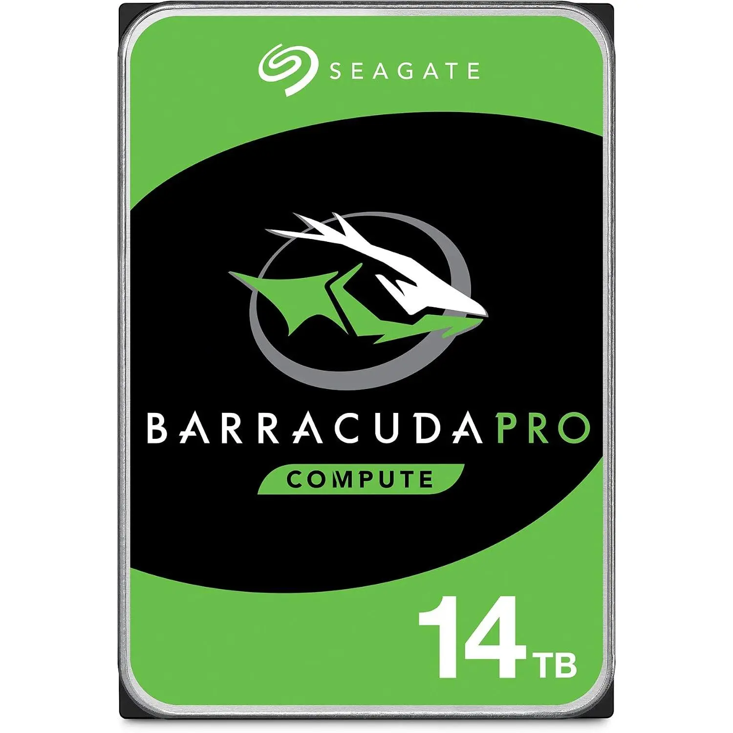 Seagate BarraCuda Pro Performance Internal Hard Drive SATA HDD 14TB 6GB/s 256MB Cache 3.5-Inch - Frustration Free Packaging (ST14000DM001)