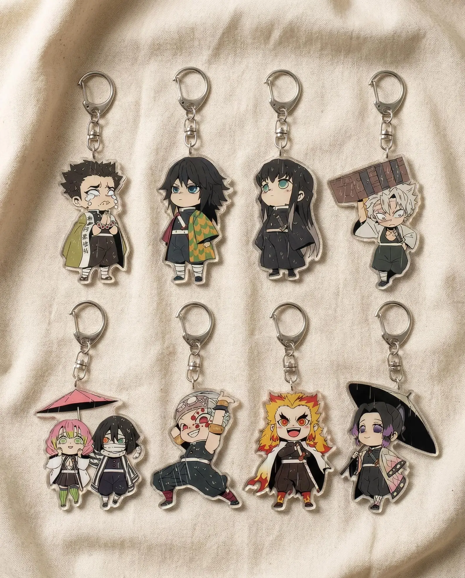 Demon Slayer Chibi Hashira Acrylic Keychain
