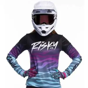 2026 bicycle jersey women mountain bike downhill DH  enduro quick drying long sleeve cycling shirt enduro motorcycle jersey