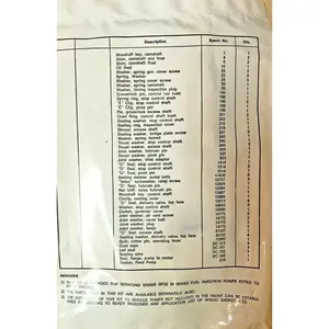 Simms GK032 6 CYL Injection Pump Rebuild Kit for Ford engines