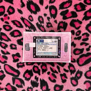 juicy sidekick holographic credit card skin sticker