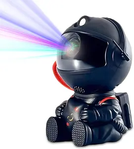 Astronaut Star Projector, Galaxy Star Night Light with Remote Control, 8 Lighting Modes 270° Adjustable Ceiling Projection Lamp , for Kids Bedroom Girls Room Decor Home Theater, Original Black