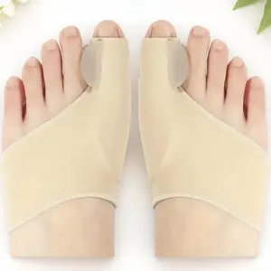 Toe Separator, 1 Pair Soft Gel Toe Separator, Breathable Toe Protector, Anti-slip Toe Corrector, Foot Care Tool for Women & Men