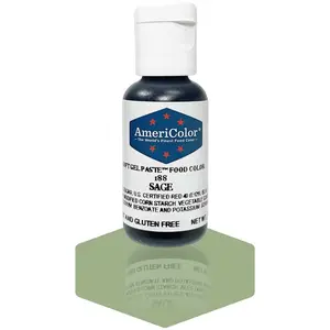 AmeriColor, Sage, .75 Ounce, Soft Gel Paste Food Color