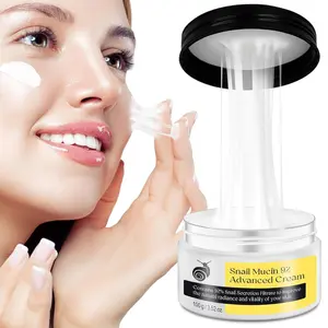 Snail Mucin Moisturizer 92% Repair Cream, Face Moisturizer Hydrating Snail Mucin Serum Cream with Collagen Anti Aging, Firming Skin, Reduce Fine Lines for Repair Face Dry, Pimples, Sensitive Skin
