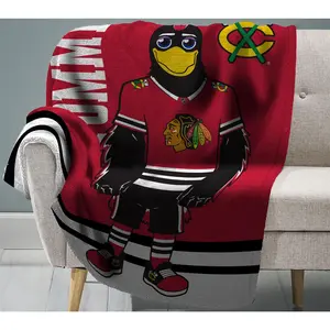 NHL Chicago Blackhawks Tommyhawk 60" x 80" Throw Blanket