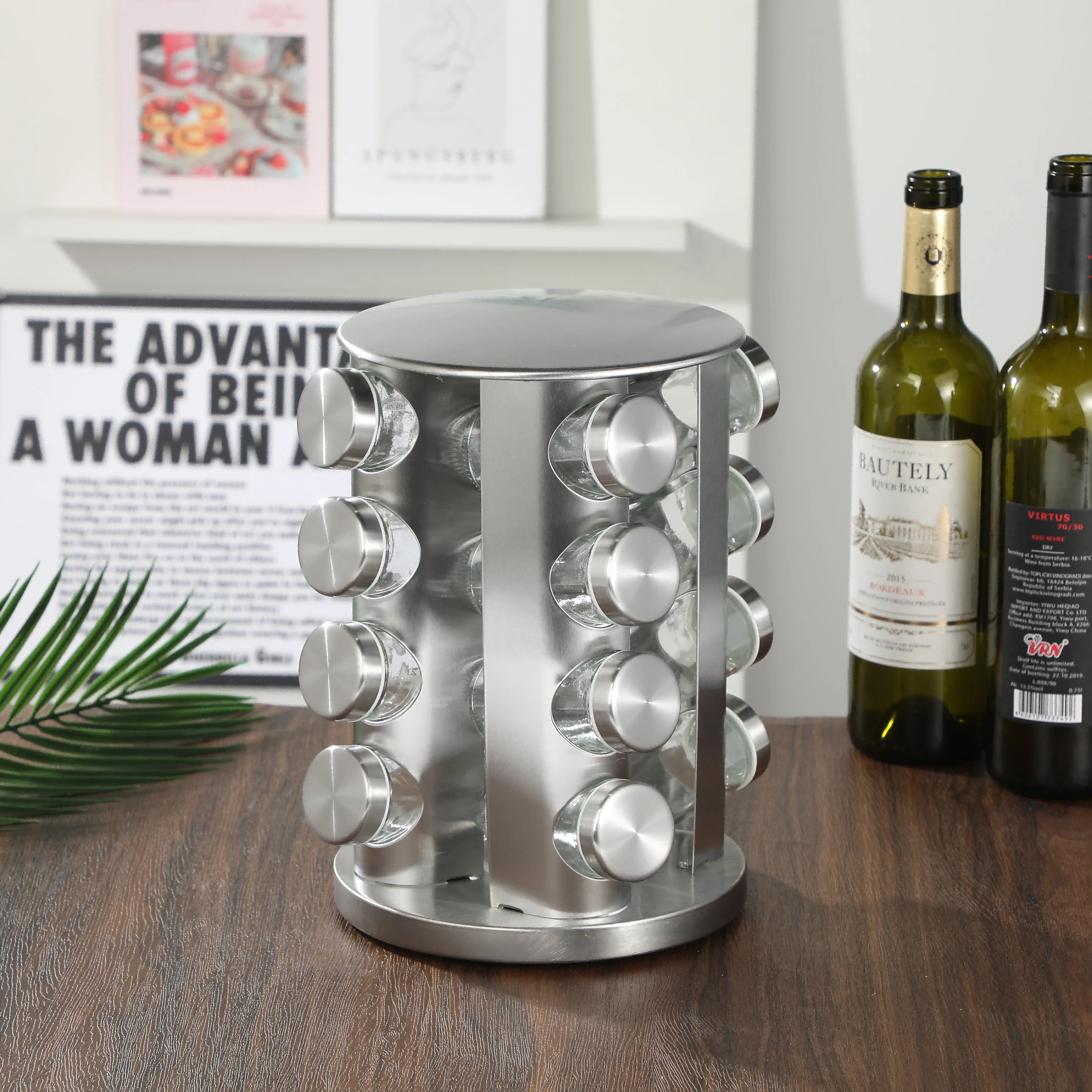 Silver 16-Bottle Set