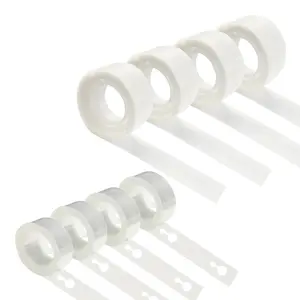 Balloon Arch Kit, 4 Rolls Balloon Tape and 4 Rolls Glue Points Dots for Decorating Garland, Balloon Arch Strip for Party Wedding Birthday Decorations