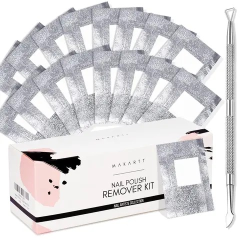Makartt Gel & Nail Polish Remover Wraps, 201pcs R-01 Manicure Nail Products