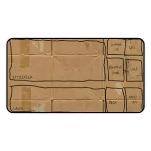 Homeless Man TCG Playmat | Funny Play Mat | Neoprene Game Mat