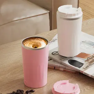 Automatic Stirring Coffee Mug, Stainless Steel Portable USB Rechargeable Cup for Coffee Cocoa Milk Other Drinks, Electric Mixer, Coffee Travel Mug, Travel Coffee Mugs