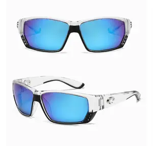 "Costaego Light gray-green polarized lens Mens Polarized Sunglasses – Lightweight Sport Shades with UV400 Lens "