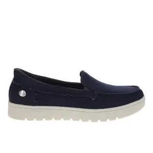 BOBS from Skechers Womens Bobs Arch Comfort Sunfest Slip-Ins Loafers Casual - Blue