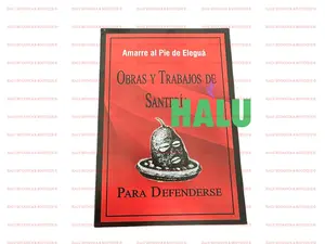 Amarre al Pie de Elegua Libro/ Lucumi Religion Book/ Libro Religion Lucumi