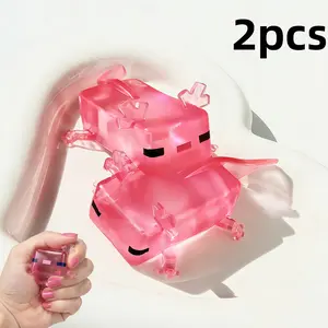 【Buy One Get One Free】2-Pack Sensory Stress Relief Toys - Pink Durable Material, Suitable for Classrooms, Offices, Party Gifts and Relaxation Activities, Classroom Relaxation Tools, Fun Design, Textured Surface