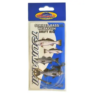 Tsunami TS-47XX Striped Bass In-Line Circle Hook Rig w/ 3-Way