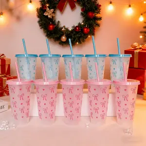Butterfly Straw Cups with Lids, Holiday Party Gifts, Cute Design, Suitable for Coffee & Cream Tea, Ideal for Men Women, Drinkware