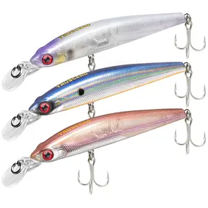 Truscend Floating Minnow Lures Set Hard Jerkbait Fishing Gear Swimbaits with Treble Hooks Boat Fishing Lures for Bass Trout Walleye Freshwater Saltwater Fathersdaygift