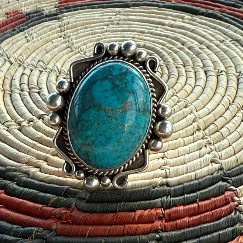 Chunky Turquoise Ring