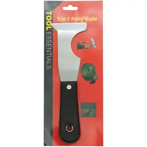 WorldWide Sales Online 5-IN-1 Putty Knife with Plastic Handle, Painter's Multitool – import_2021_10_29_212114, Putty Kni