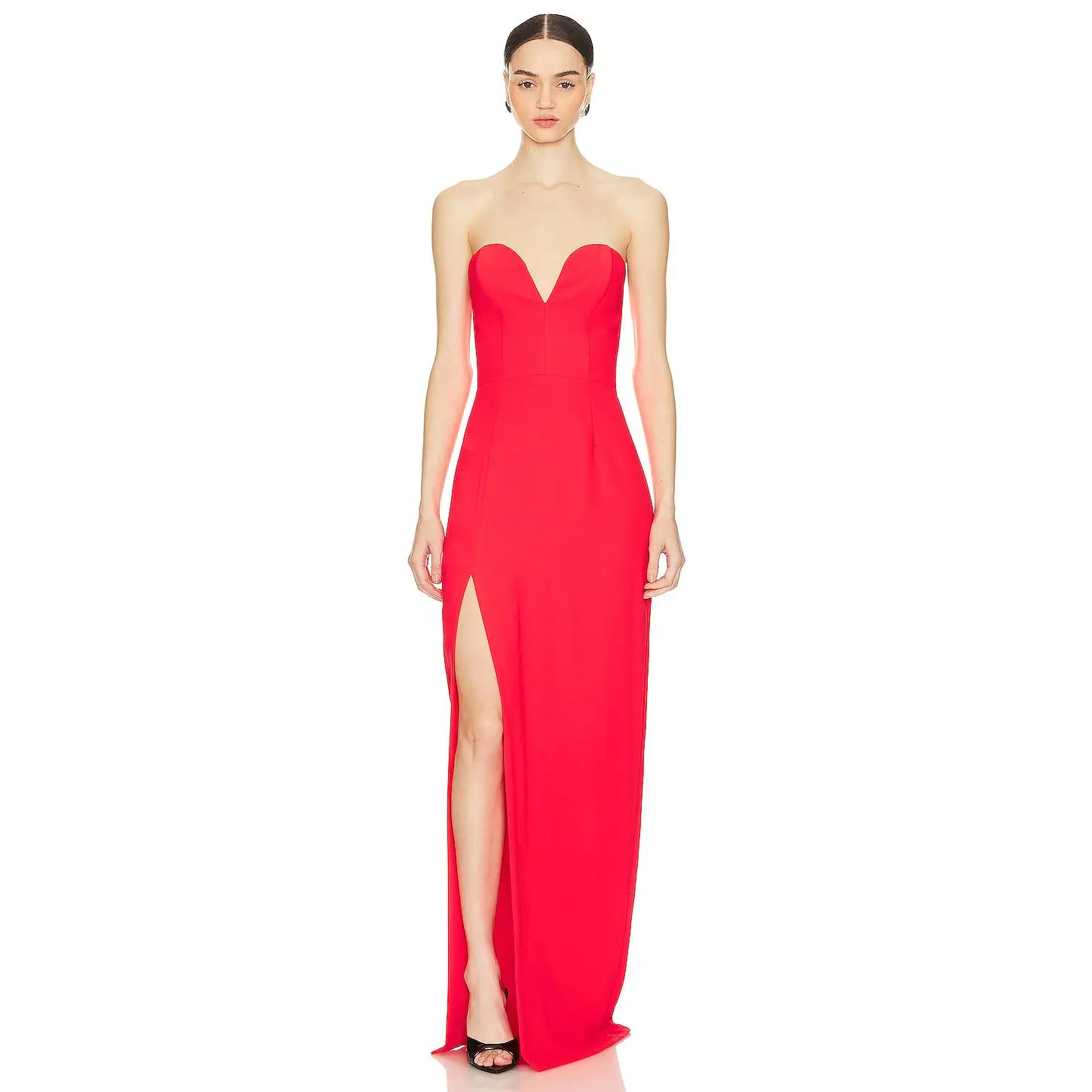 Amanda Uprichard X REVOLVE Cherri Gown in Crimson