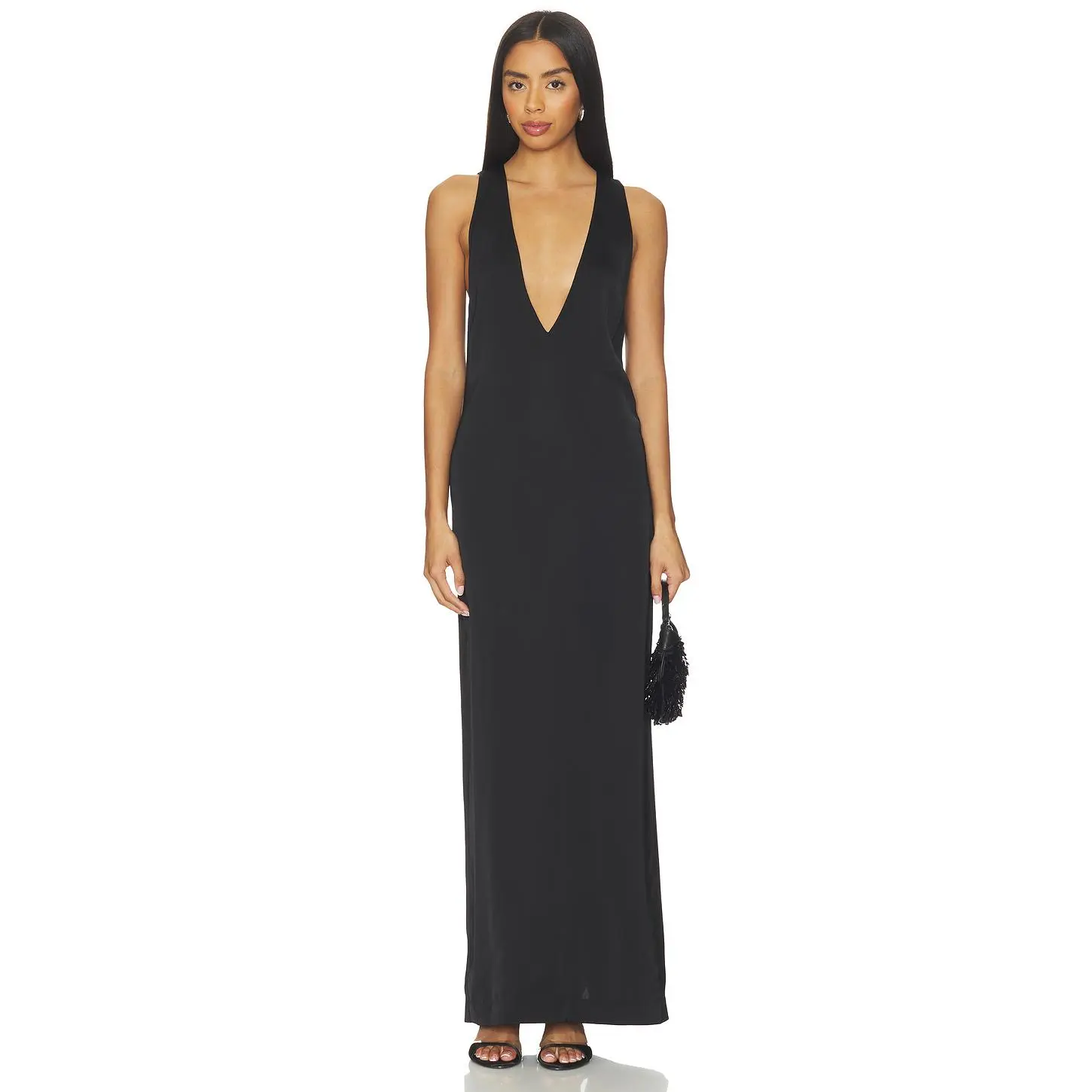 EAVES x Blake Evin Veda Gown in Black