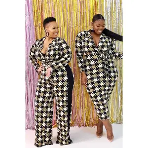 Houndstooth Jumpsuit