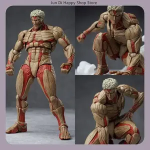 2026 new ​​Attack on Titan Armored Titan Multi-Accessories 16cm Articulated Action Figure Model Statue Desktop Decoration Gift​