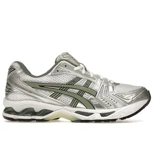 ASICS Men's Gel-Kayano 14 White Pure Silver Slate Grey Sage, from StockX