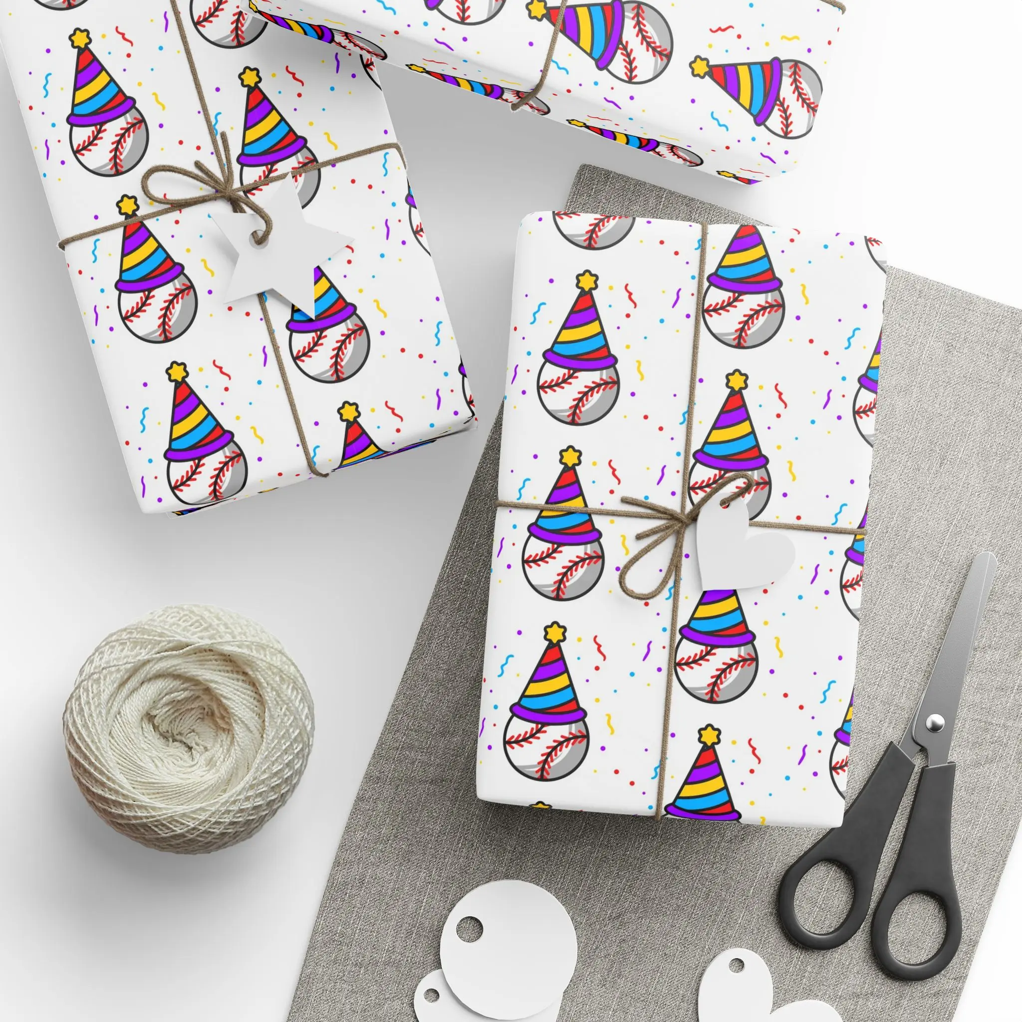 Baseball Gift Wrapping Paper