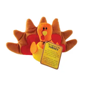 6" x 4" Legend of the Stuffed Turkeys with Card – 12 Pc.