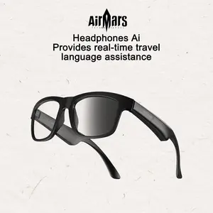 AirMars Monster S01 Smart Ai Glasses Wireless Bluetooth Polarized Anti-glare Sunglasses with Long Battery Life for Drive Cycling Wearable Device