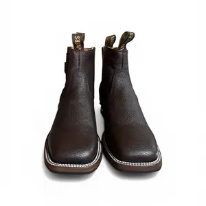Botin Choco Zipper/slip resistant Boot Bota