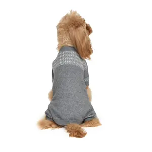 Dog Sweater, Turtleneck Pullover Design Classic Patterns Knitwear for Boy Girl Pet, Warm Clothes Jumpsuit in Winter, Pet Clothes for Small Dogs