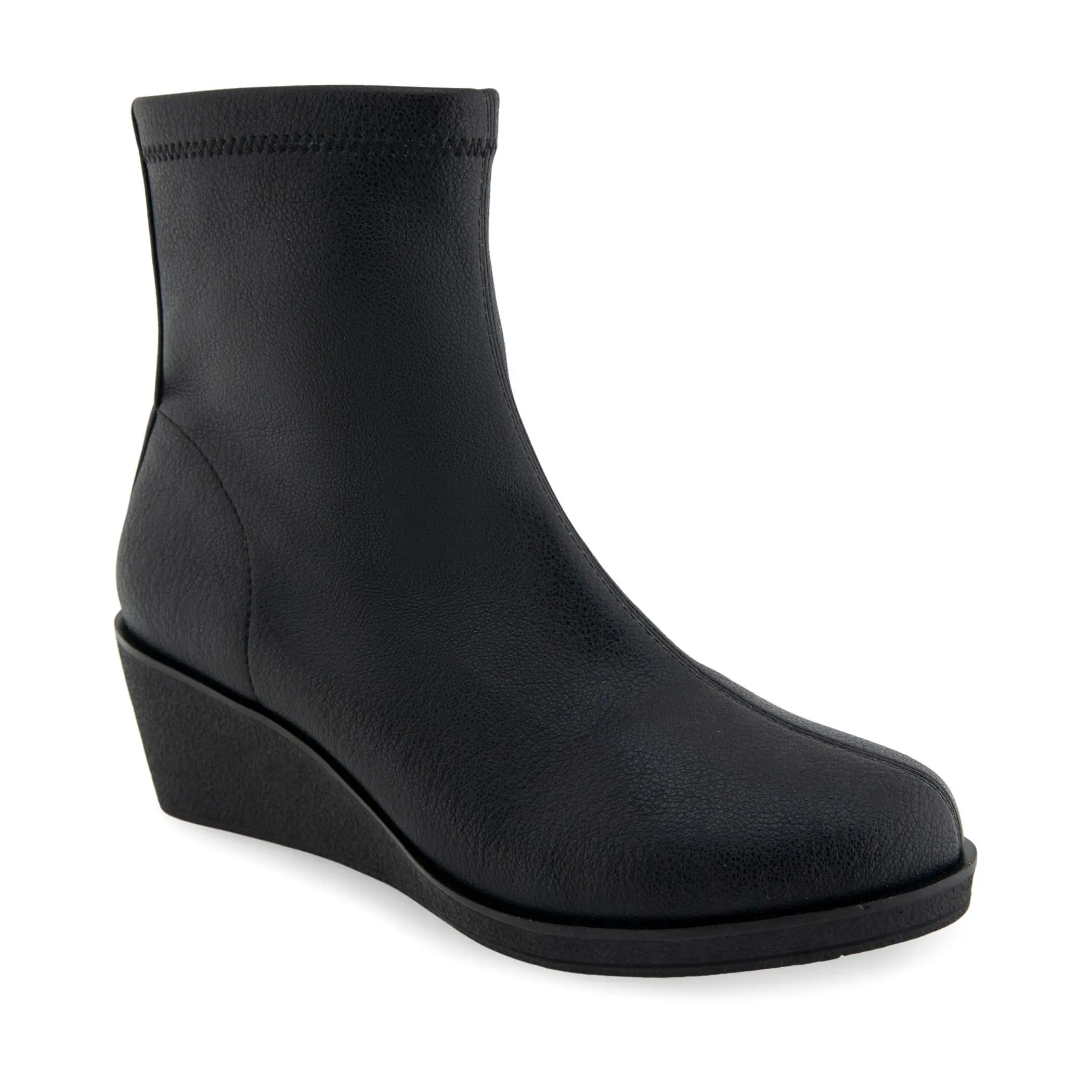 Aerosoles Ankle Wedge Bootie - Binnie