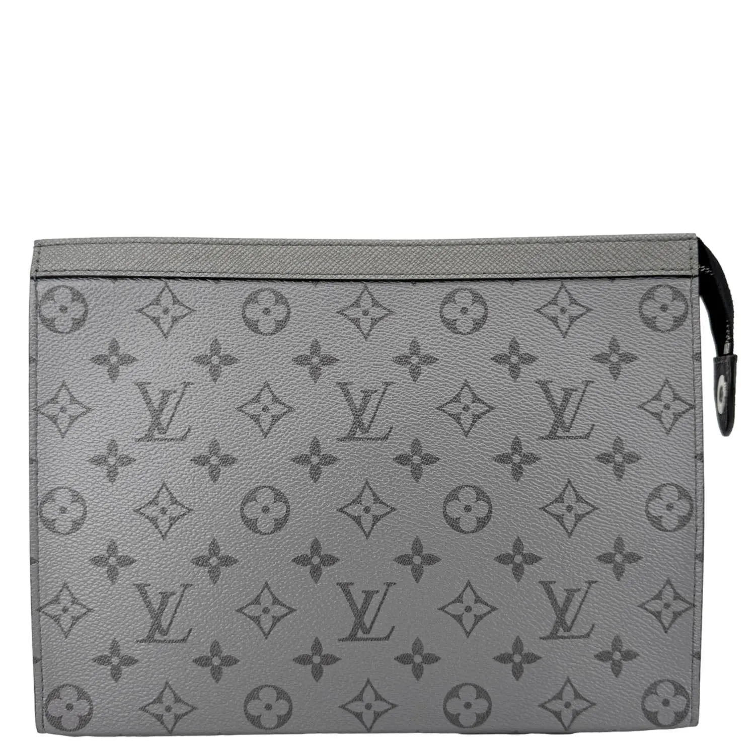 Pre-owned Louis Vuitton Monogram Eclipse Pouch Bag Voyage MM Gray