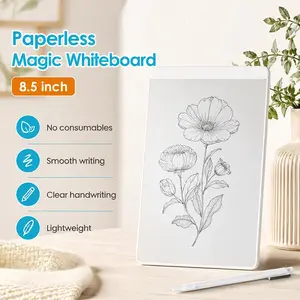 8.5-inch Classic Magnetic Dry-Erase Whiteboard – Perfect for Kids’ Drawing, Family Reminders & Eco-Friendly Reusable Magic Board! Ideal as a Birthday Gift to Help Kids Develop Hand-Eye Coordination