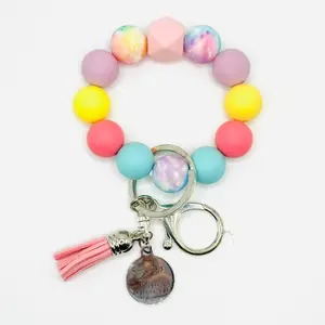 Mommy & Me Matching Keychain Wristlets - Unicorn