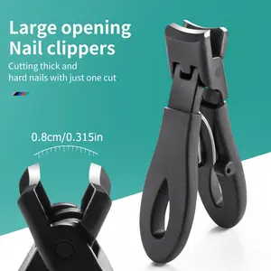 Mouth Splash Proof Nail Clipper, Sharp Foot Trimming Tool Set, Single Item Clippers for Manicure & Pedicure, No Ca Prop 65