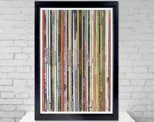 Hip Hop Vinyl Record Posters -  Iconic Rap Legends 80s 90s Street Style Nostalgic Decor for Room or Gift Artistic Ornaments Decoration Wall Photo Print