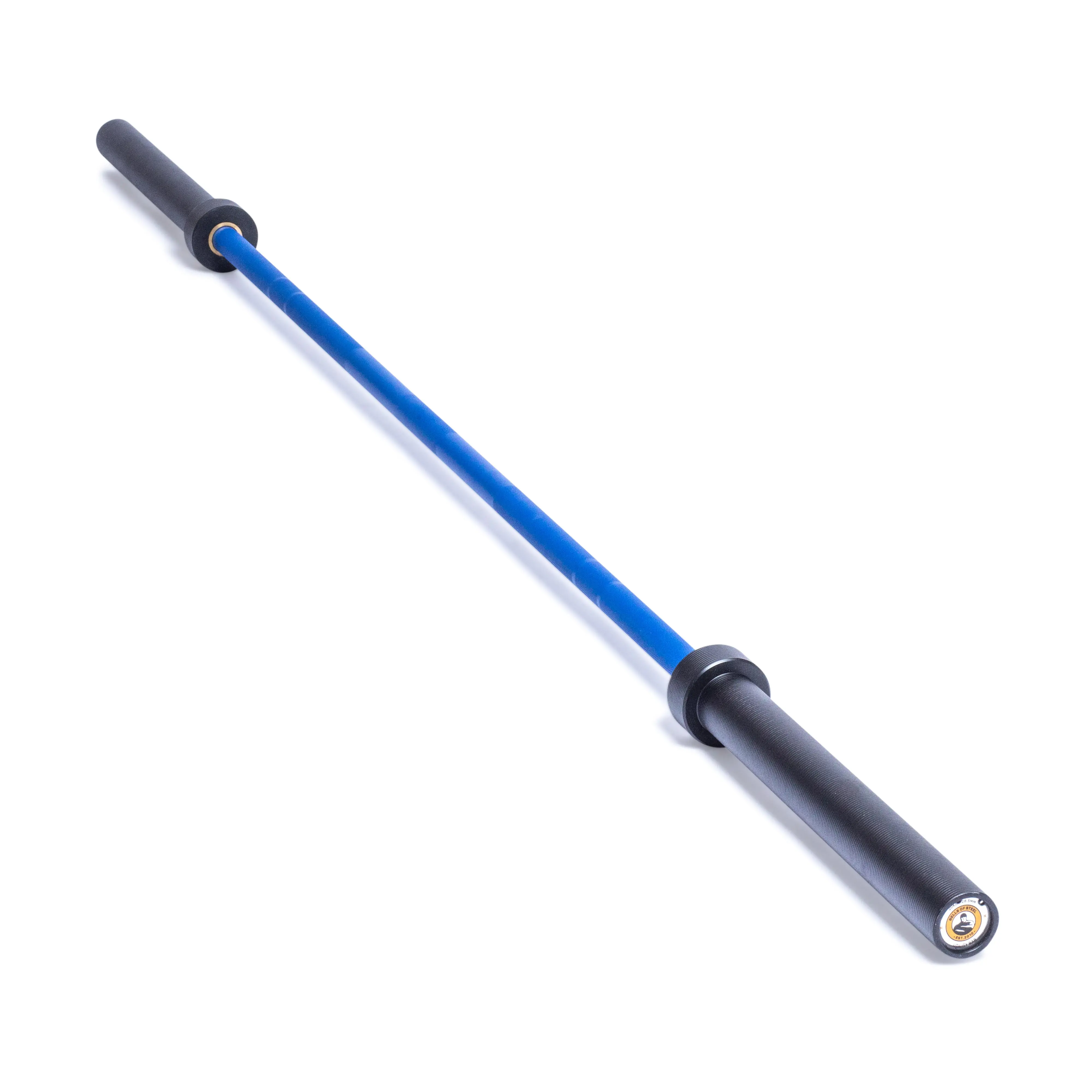 Bells of Steel Multi-Purpose Olympic Barbell - Home Fitness Equipment for Resistance Training, with Weight Plates Compatibility, Secure Hold, Centre Knurling