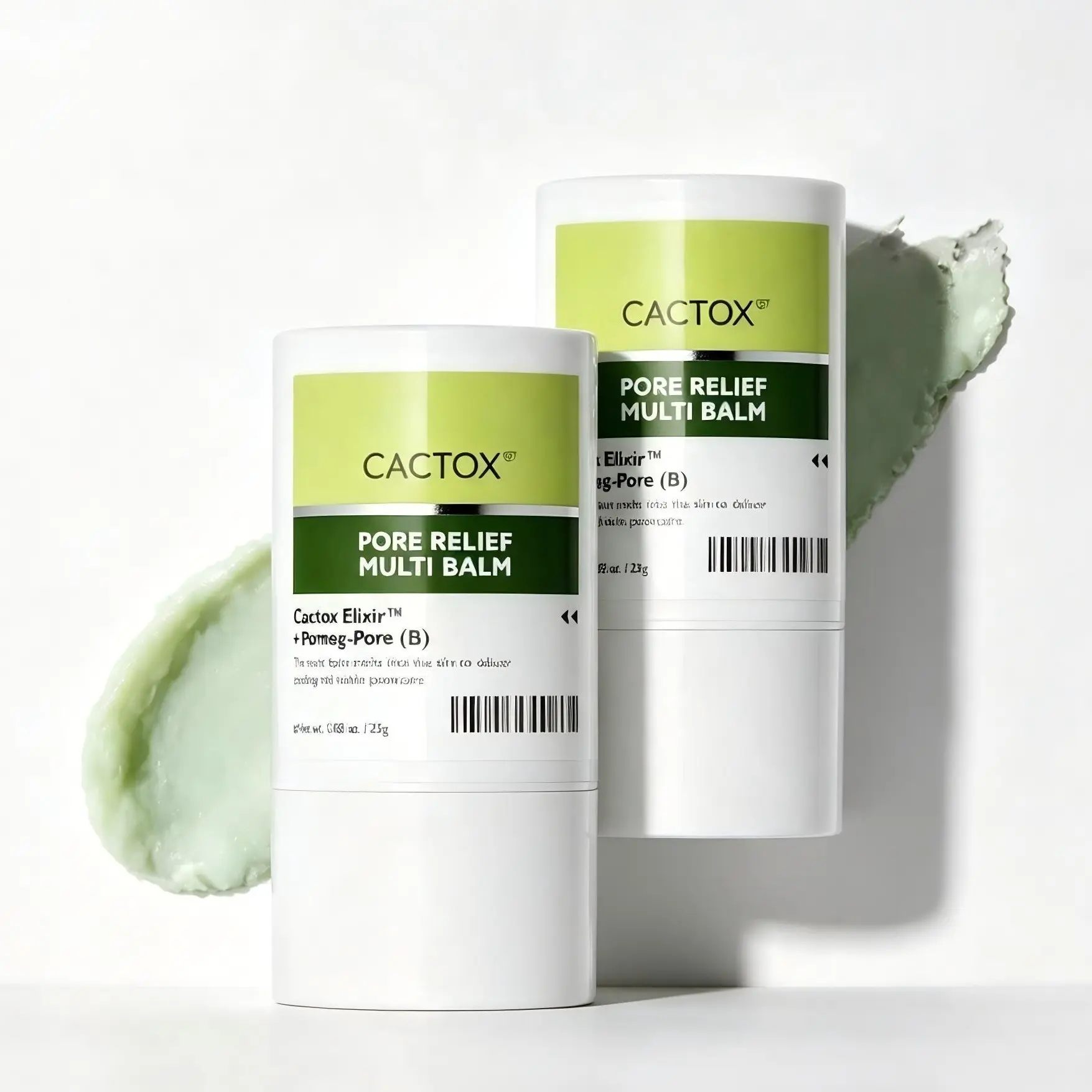 [Dr.Melaxin Official] CACTOX PORE RELIEF MULTI BALM with Cactus Cooling Reduce Puffiness & Pore Tightening for Visible Pore Care Skin Repair 2pcs