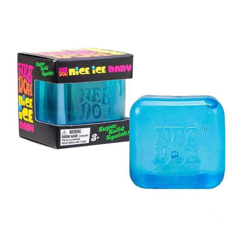 NeeDoh / Popular /Schylling Popular Nice Cube Slow Rebound Squeeze Stress Ball