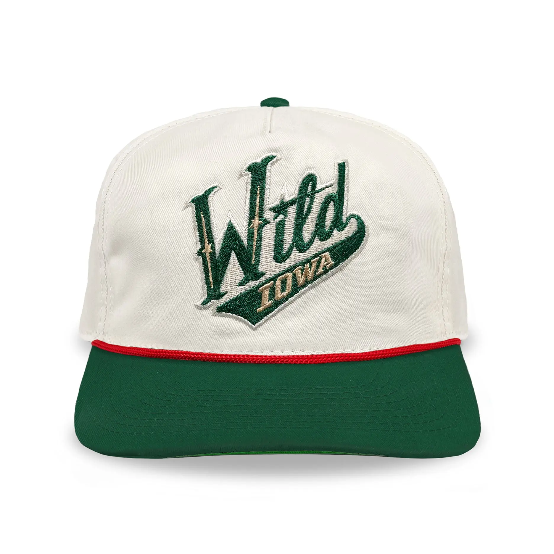 Iowa Wild Snapback: Cream