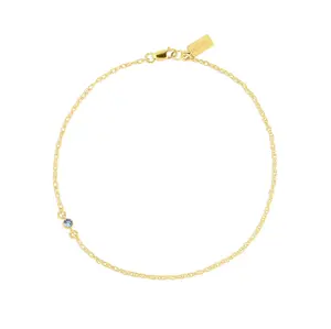Something Blue Anklet