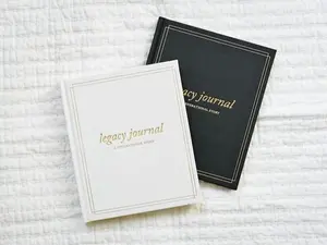 Legacy Journal BUNDLE: Grandparent Journal and Memory Book | Christmas Gift for Grandma or Dad | New Grandparents Gift | Family Tree Book