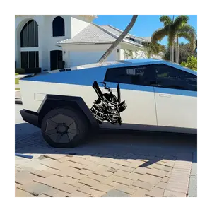 Samurai Face Decal, Huge Car Decal, JDM, Cool Car Decal, Funny Decal, Artistic
