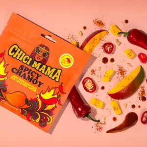 Chici Mama Spicy Chamoy Dried Mango Snack | Sweet & Spicy Dried Mango | Better-For-You Sweet Treat | Made from 100% Real Mangoes