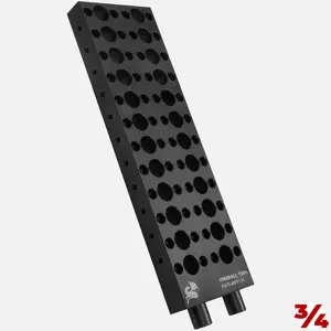 Double Row 13x4 Riser Block, 3/4" System